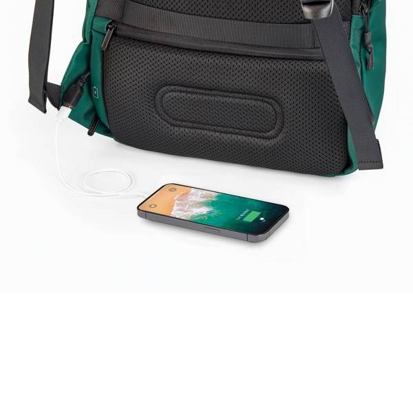 Obrázky: Nedobytný ruksak Bobby Soft, tm.zelený, Obrázok 1