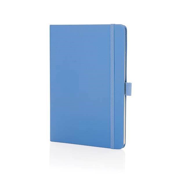 Obrázky: Sv.modrý klasický zápisník A5 Sam, RCS lepená koža, Obrázok 10
