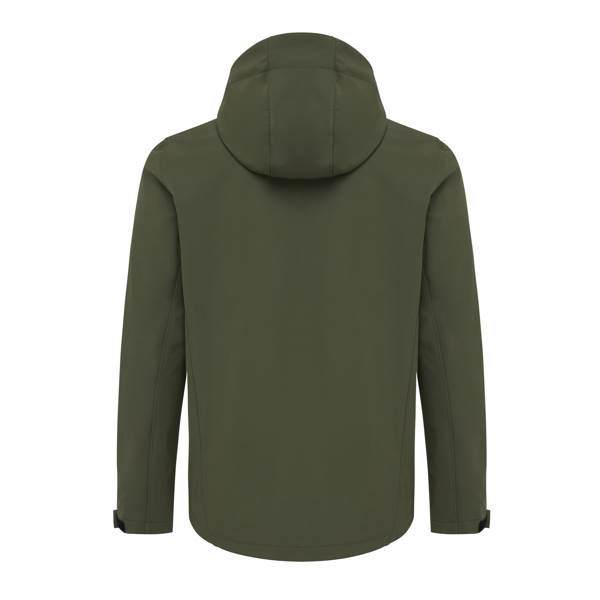 Obrázky: Pán.softshell bunda Makalu z rec. PES, khaki L, Obrázok 2