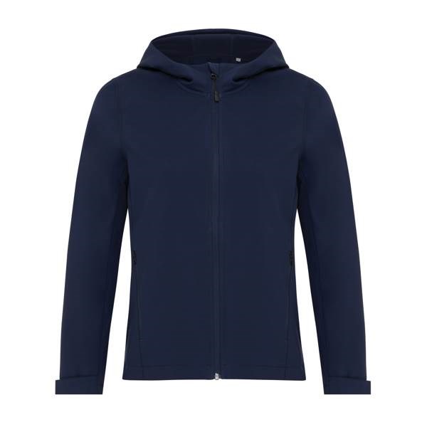 Obrázky: Dám. softshell bunda Makalu,rec.PES,nám.modrá XXL, Obrázok 6