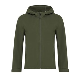 Obrázky: Dám. softshell bunda Makalu z rec. PES, khaki L