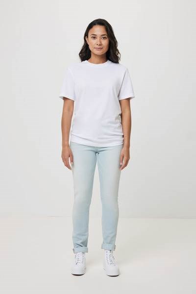 Obrázky: Unisex tričko Bryce, rec.bavlna,biele 4XL, Obrázok 1