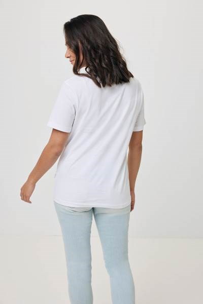 Obrázky: Unisex tričko Bryce, rec.bavlna,biele 4XL, Obrázok 7