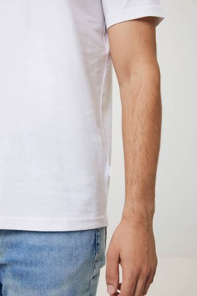 Obrázky: Unisex tričko Bryce, rec.bavlna,biele 4XL, Obrázok 19