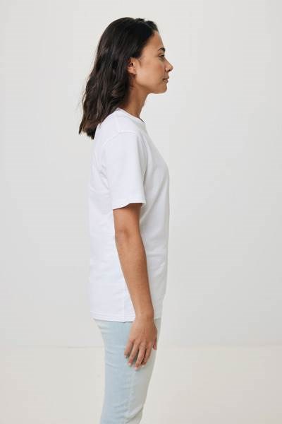 Obrázky: Unisex tričko Bryce, rec.bavlna, biele 5XL, Obrázok 3