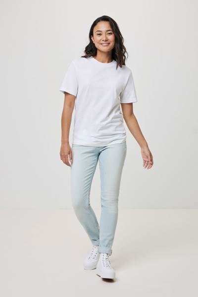 Obrázky: Unisex tričko Bryce, rec.bavlna, biele 5XL, Obrázok 26