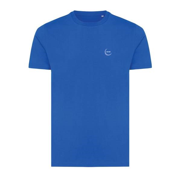 Obrázky: Unisex tričko Bryce, rec.bavlna, kráľ. modré XL, Obrázok 3