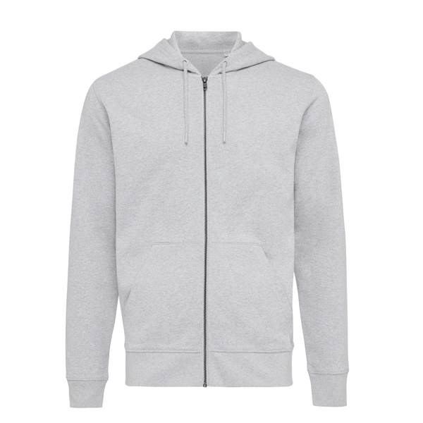 Obrázky: Mikina Abisko,kapucňa na zips,rec.bavlna, šedá 4XL