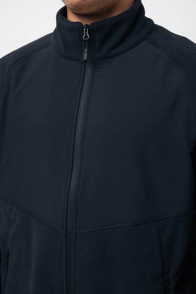 Obrázky: Mikroflís  bunda na zips Talung,rec.PES,čierna 4XL, Obrázok 3