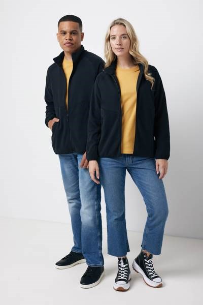 Obrázky: Mikroflís  bunda na zips Talung,rec.PES,čierna 3XL, Obrázok 9