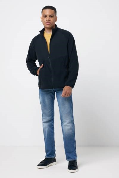Obrázky: Mikroflís  bunda na zips Talung,rec.PES,čierna 3XL, Obrázok 10