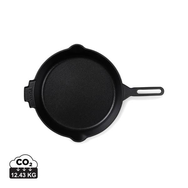 Obrázky: Liatinová  skillet panvica  VINGA Ardoise, 27cm, Obrázok 4