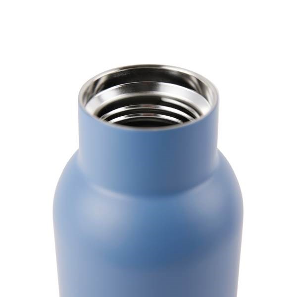 Obrázky: Vákuová recykl. fľaša VINGA Ciro 580ml, modrá, Obrázok 2