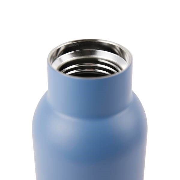 Obrázky: Modrá vákuová 300ml recykl. fľaša VINGA Ciro, Obrázok 2