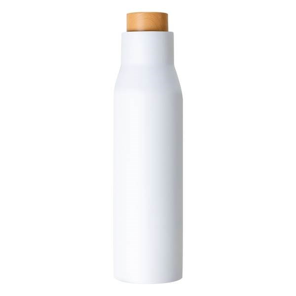 Obrázky: Biela termoska 500 ml z nerez ocele, Obrázok 2