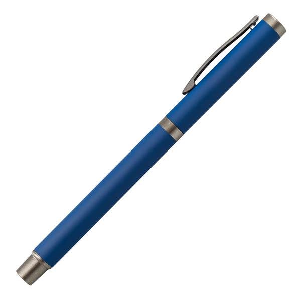 Obrázky: Kovové gélové pero, tmavomodrá, Obrázok 3