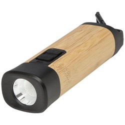 Obrázky: Baterka STAC z bambusu a RCS plastu s karabínou