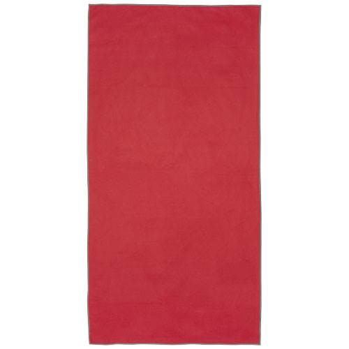 Obrázky: Červený rýchloschnúci uterák 50 × 100 cm,GRS/Nylón, Obrázok 4