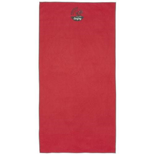 Obrázky: Červený rýchloschnúci uterák 50 × 100 cm,GRS/Nylón, Obrázok 5