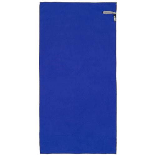 Obrázky: Modrý rýchloschnúci uterák 50 × 100 cm, GRS/Nylón, Obrázok 2