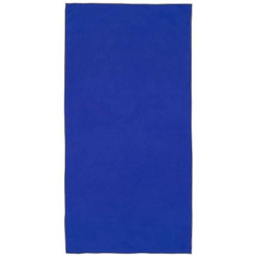 Obrázky: Modrý rýchloschnúci uterák 50 × 100 cm, GRS/Nylón, Obrázok 4