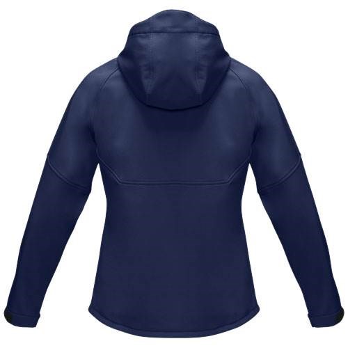 Obrázky: Dámska nám. modrá softshellová  rec. bunda, XS, Obrázok 2