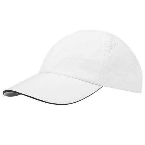 Obrázky: Biela 6-panel. sendvičová recykl. GRS šiltovka