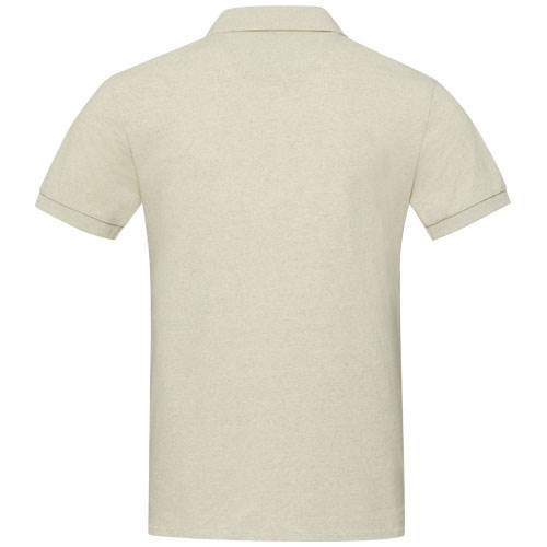 Obrázky: Béžová unisex recyklovaná polokošeľa 200g, XXXL, Obrázok 2