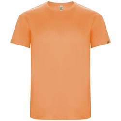 Obrázky: Detské športové PES tričko,fluor. oranžová,veľ.8