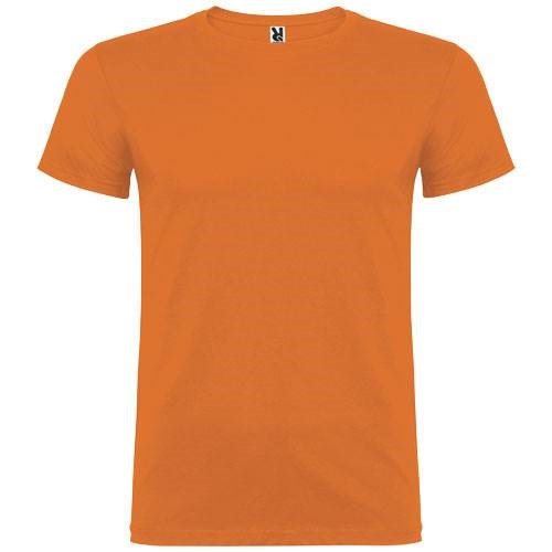 Obrázky: Detské bavlnené tričko 155g,oranžová, veľ. 9/10