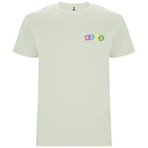 Obrázky: Detské tričko bavl. 190g,Mist Green, veľ. 9-10, Obrázok 6