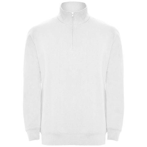 Obrázky: Aneto 280 mikina, zips a stojačik, biela 3XL