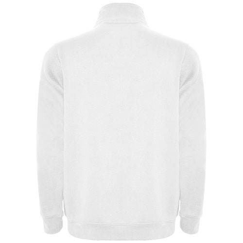 Obrázky: Aneto 280 mikina, zips a stojačik, biela 2XL, Obrázok 2