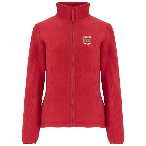 Obrázky: Artic 300 dám.flísová bunda na zips, červená 2XL, Obrázok 3
