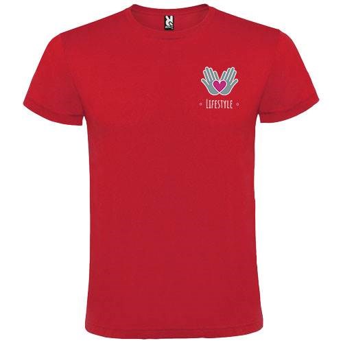 Obrázky: Červené unisex tričko Atomic XXXL, Obrázok 3