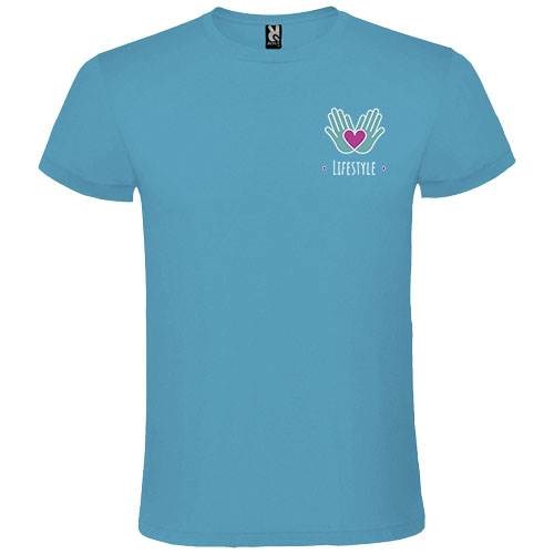 Obrázky: Tyrkysové unisex tričko Atomic XL, Obrázok 3
