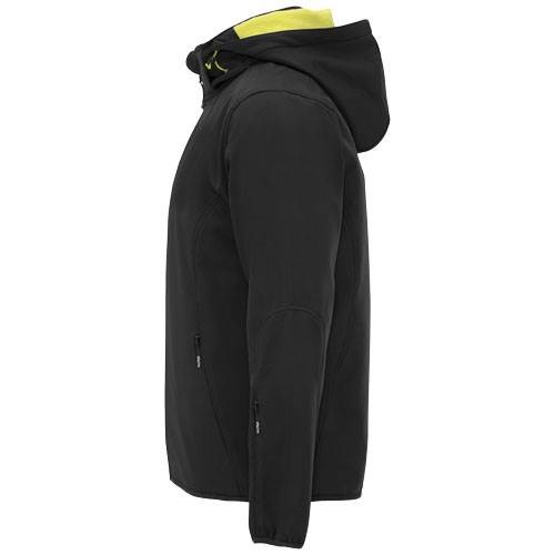 Obrázky: Čierna unisex softshellová bunda Siberia XL, Obrázok 7