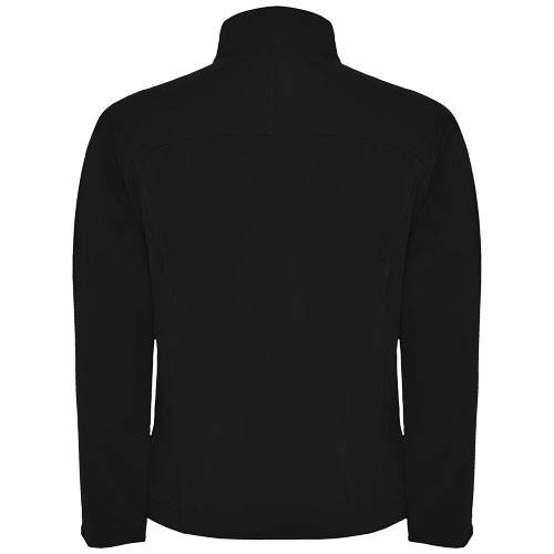 Obrázky: Čierna unisex softshellová bunda Rudolph XXXL, Obrázok 2