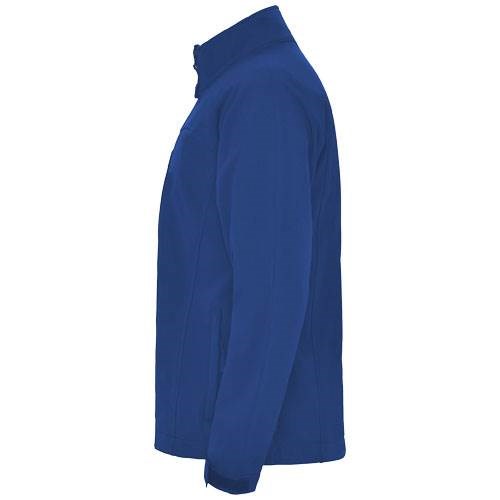 Obrázky: Modrá unisex softshellová bunda Rudolph XL, Obrázok 5