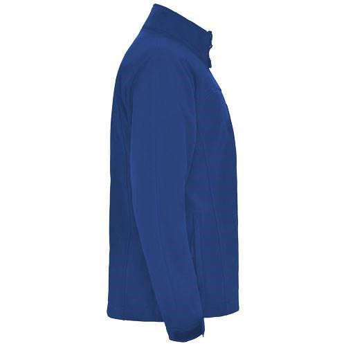 Obrázky: Modrá unisex softshellová bunda Rudolph XXL, Obrázok 6
