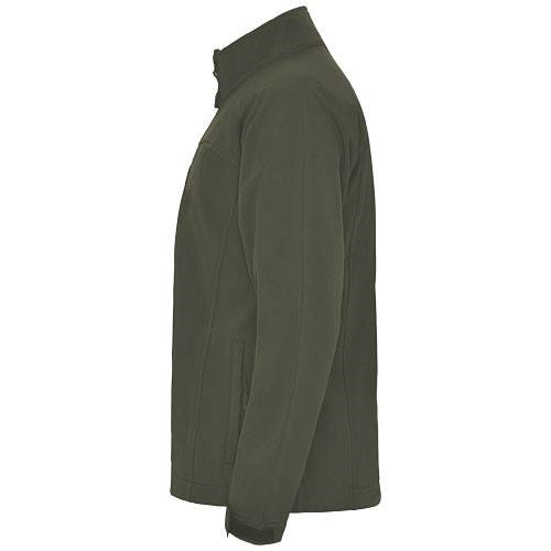 Obrázky: Zelená unisex softshellová bunda Rudolph XXL, Obrázok 5
