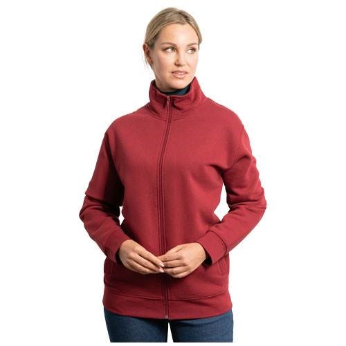Obrázky: Tm.modrá unisex celorozopínacia mikina Ulan XXXL, Obrázok 4