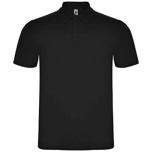 Obrázky: Čierna unisex polokošeľa Austral XXL