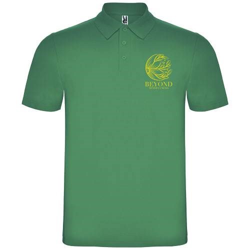 Obrázky: Zelená unisex polokošeľa Austral XL, Obrázok 3