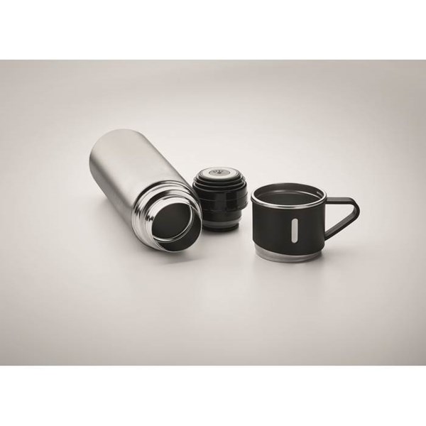Obrázky: Mat.striebor.nerez.termoska 420ml s hrnčekom 150ml, Obrázok 4