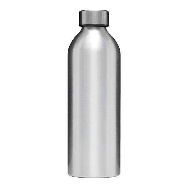 Obrázky: Strieb.hliník.fľaša na pitie 750 ml,skrut. viečko, Obrázok 3