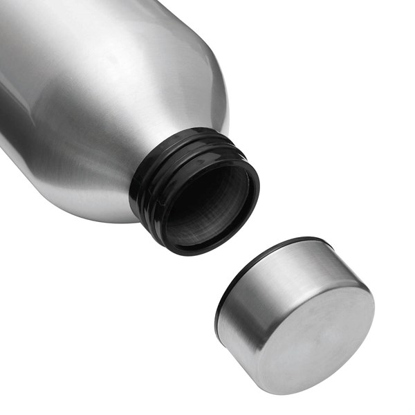 Obrázky: Strieb.hliník.fľaša na pitie 750 ml,skrut. viečko, Obrázok 6