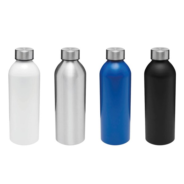Obrázky: Strieb.hliník.fľaša na pitie 750 ml,skrut. viečko, Obrázok 8