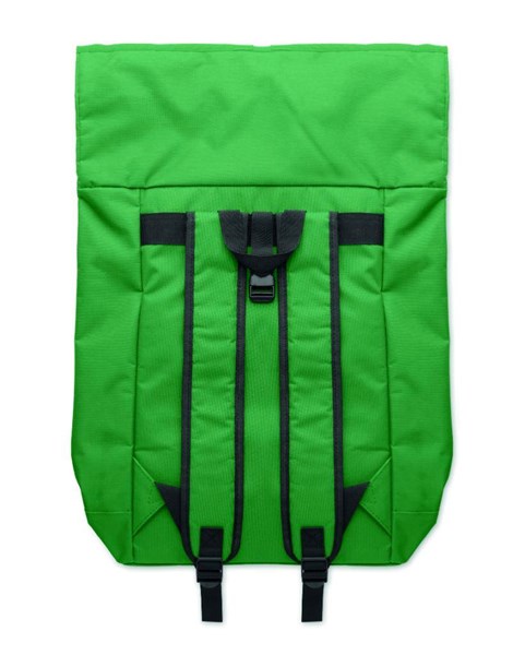 Obrázky: Tmavozelený rolovací ruksak na notebook, Obrázok 8