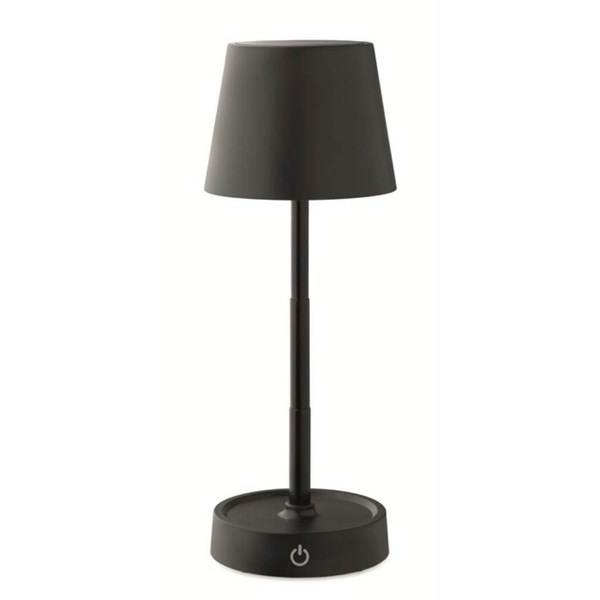 Obrázky: Dobíjacia stolová USB lampa, čierna